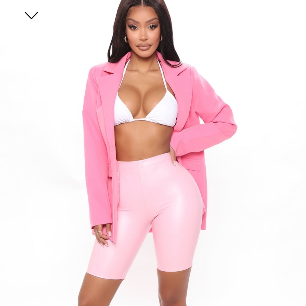 Pink Biker Shorts